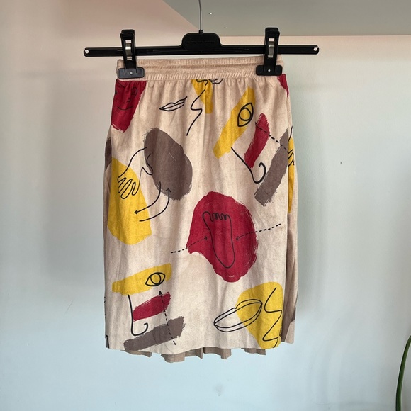 New 6m BARN OF MONKEYS Senses Pleated Midi Skirt Kids Cute Casual Spring - Picture 5 of 9